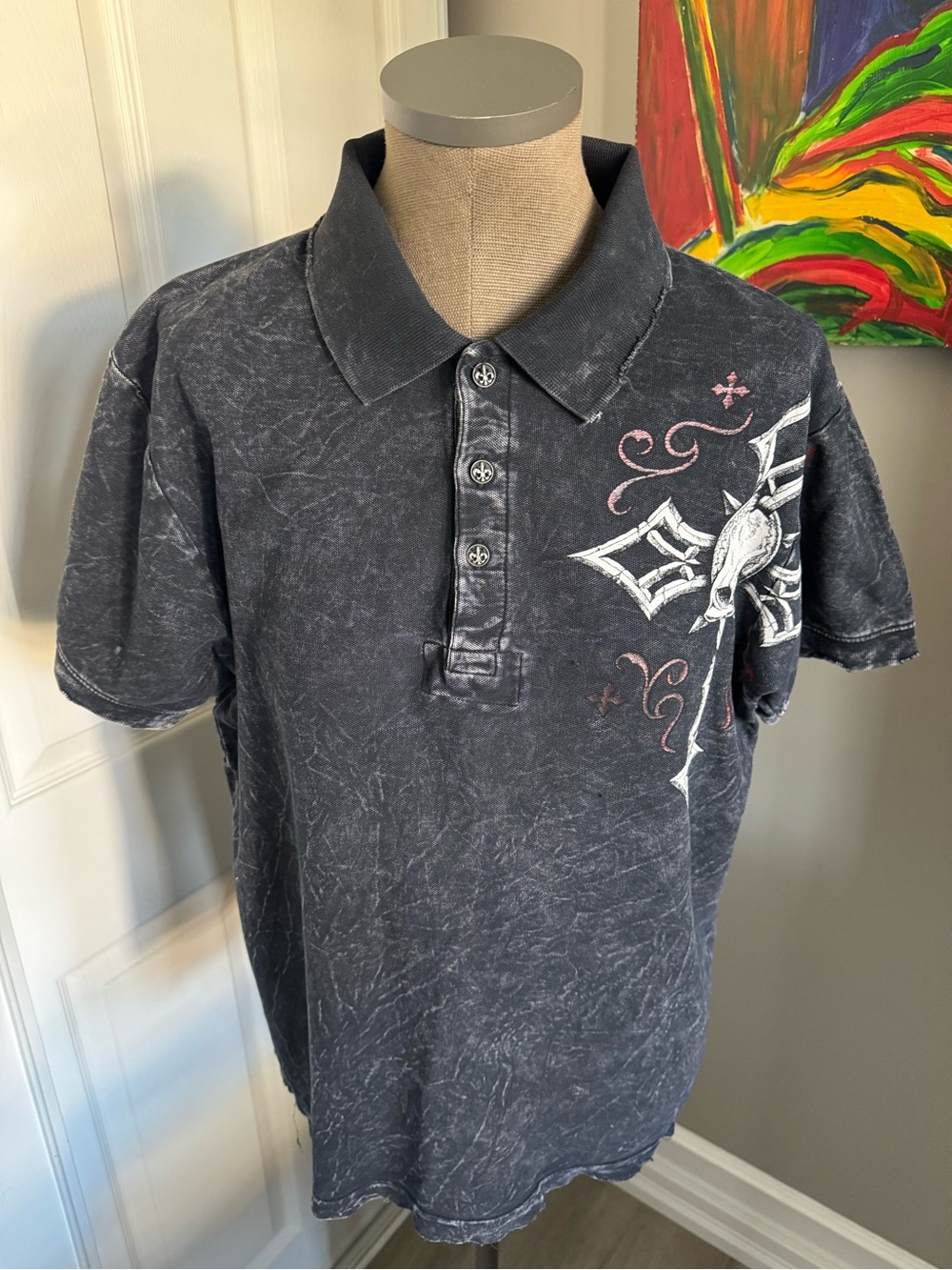 Affliction Live Fast Polo